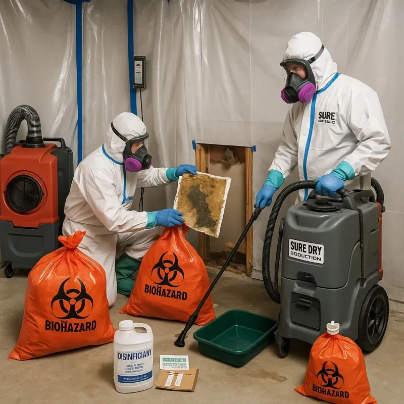 Contaminated Water Handling Protocols process in Winnfield, LA